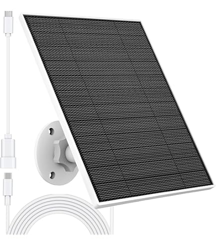 Amazon.com : Solar Panel for eufy Camera,6W Solar Panel for Eufy E